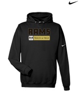 Holt HS Track & Field Pennant - Nike Club Fleece Hoodie