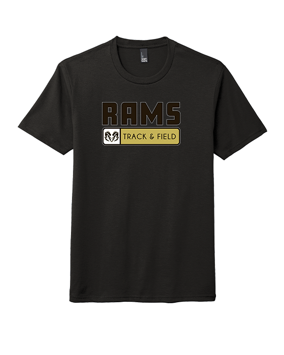Holt HS Track & Field Pennant - Tri-Blend Shirt