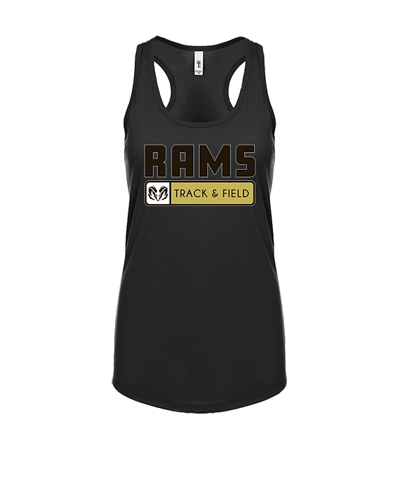 Holt HS Track & Field Pennant - Womens Tank Top