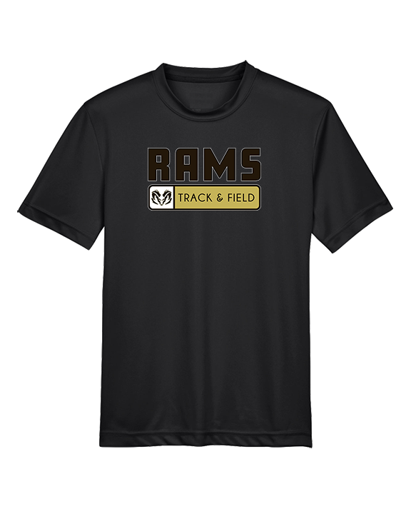 Holt HS Track & Field Pennant - Youth Performance Shirt
