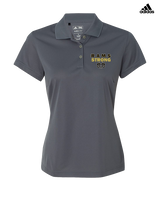 Holt HS Track & Field Strong - Adidas Womens Polo