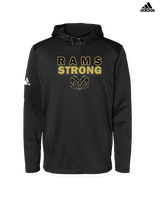 Holt HS Track & Field Strong - Mens Adidas Hoodie