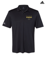 Holt HS Track & Field Strong - Mens Adidas Polo