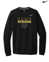 Holt HS Track & Field Strong - Mens Nike Crewneck