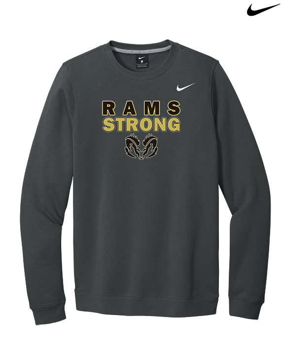 Holt HS Track & Field Strong - Mens Nike Crewneck