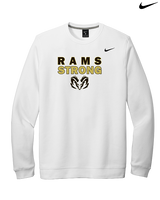 Holt HS Track & Field Strong - Mens Nike Crewneck