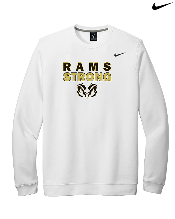 Holt HS Track & Field Strong - Mens Nike Crewneck