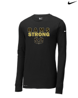 Holt HS Track & Field Strong - Mens Nike Longsleeve