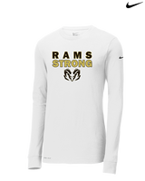 Holt HS Track & Field Strong - Mens Nike Longsleeve
