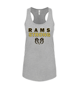Holt HS Track & Field Strong - Womens Tank Top