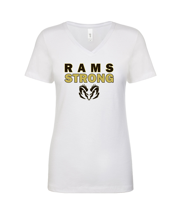 Holt HS Track & Field Strong - Womens Vneck