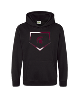 Burnt Hills Home Plate - Cotton Hoodie