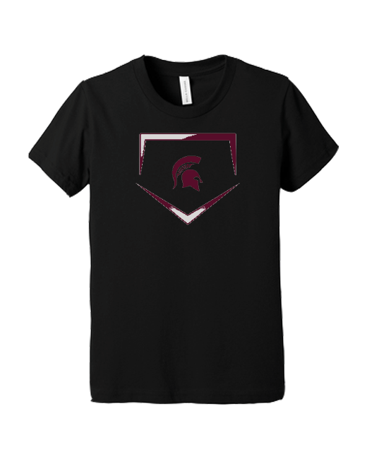 Burnt Hills Home Plate - Youth T-Shirt