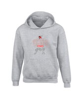 Homewood-Flossmoor HS Outline - Youth Hoodie