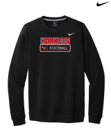 Honesdale HS Football Pennant - Mens Nike Crewneck