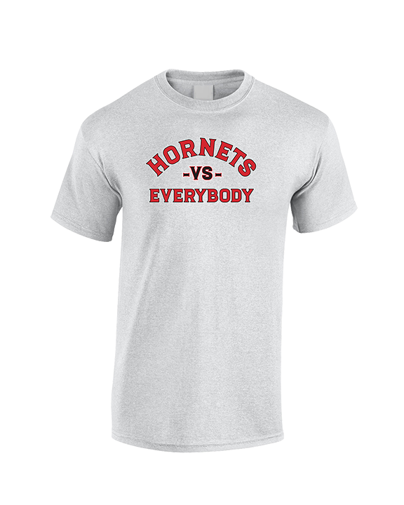 Honesdale HS Football Vs Everybody - Cotton T-Shirt