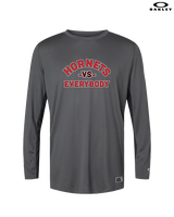 Honesdale HS Football Vs Everybody - Mens Oakley Longsleeve