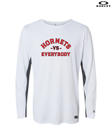 Honesdale HS Football Vs Everybody - Mens Oakley Longsleeve