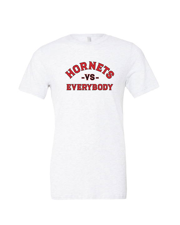 Honesdale HS Football Vs Everybody - Tri-Blend Shirt