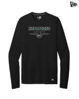Hopatcong HS Football Design - New Era Performance Long Sleeve