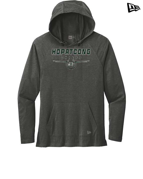 Hopatcong HS Football Design - New Era Tri-Blend Hoodie