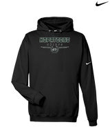 Hopatcong HS Football Design - Nike Club Fleece Hoodie