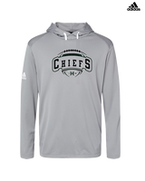 Hopatcong HS Football Toss - Mens Adidas Hoodie