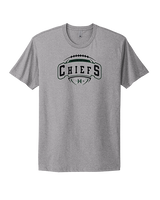 Hopatcong HS Football Toss - Mens Select Cotton T-Shirt