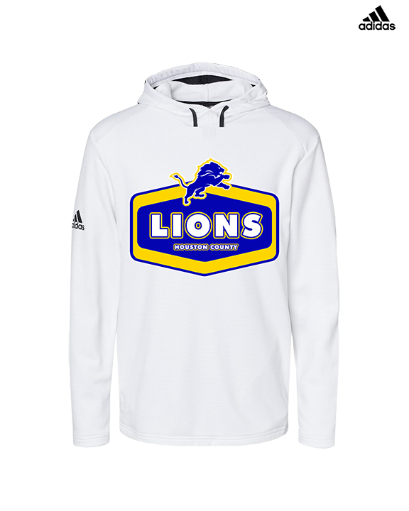 Houston County HS Football Board - Mens Adidas Hoodie