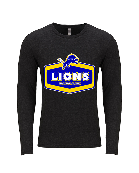 Houston County HS Football Board - Tri-Blend Long Sleeve