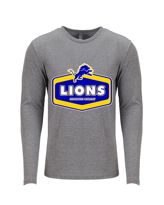Houston County HS Football Board - Tri-Blend Long Sleeve