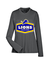 Houston County HS Football Board - Womens Performance Longsleeve