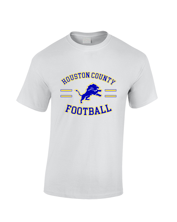Houston County HS Football Curve - Cotton T-Shirt