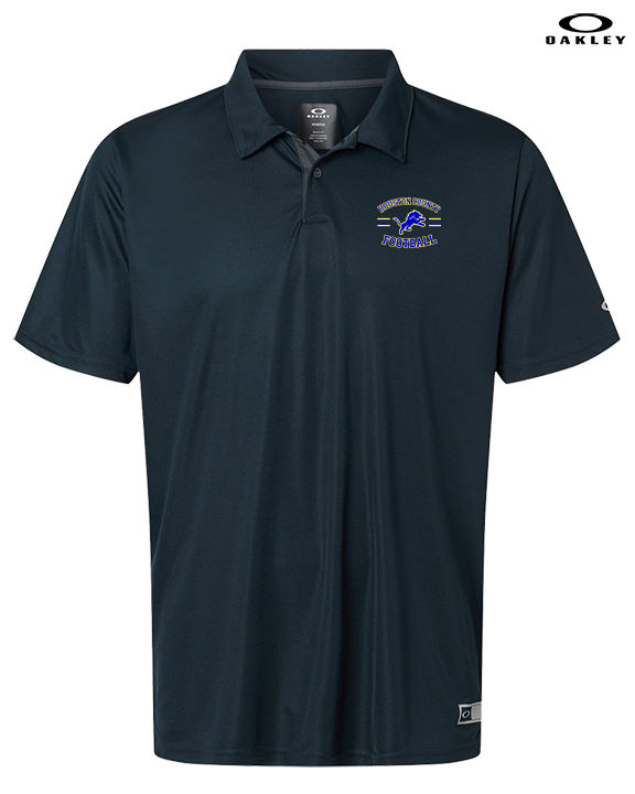 Houston County HS Football Curve - Mens Oakley Polo
