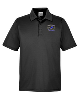 Houston County HS Football Curve - Mens Polo