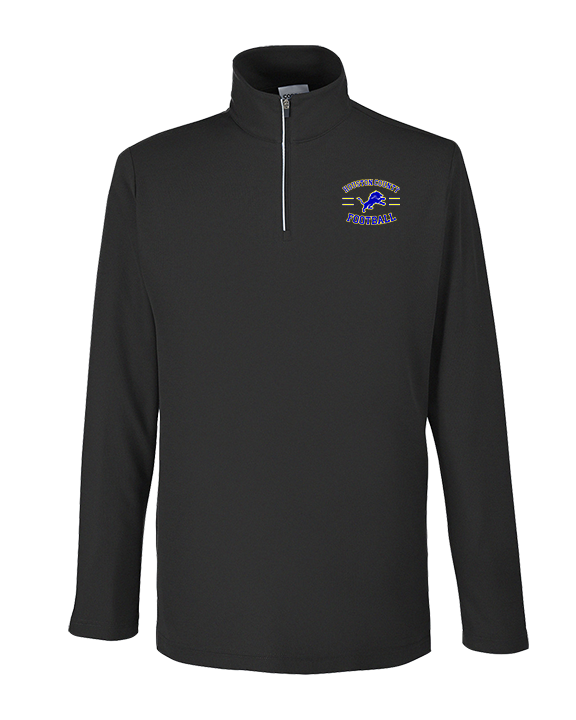Houston County HS Football Curve - Mens Quarter Zip