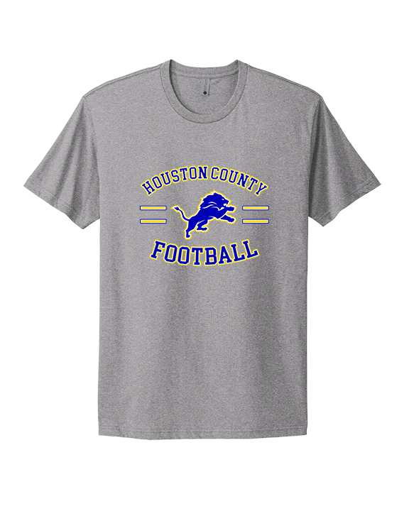 Houston County HS Football Curve - Mens Select Cotton T-Shirt