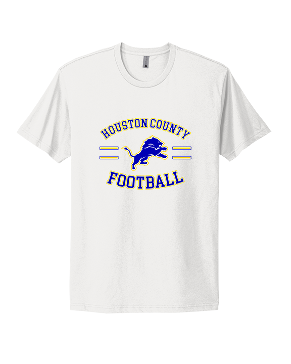 Houston County HS Football Curve - Mens Select Cotton T-Shirt
