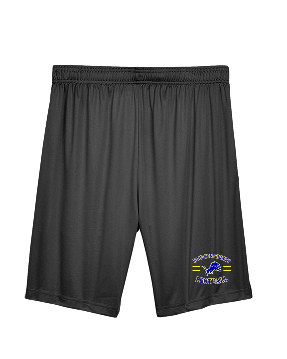 Houston County HS Football Curve - Mens Training Shorts with Pockets