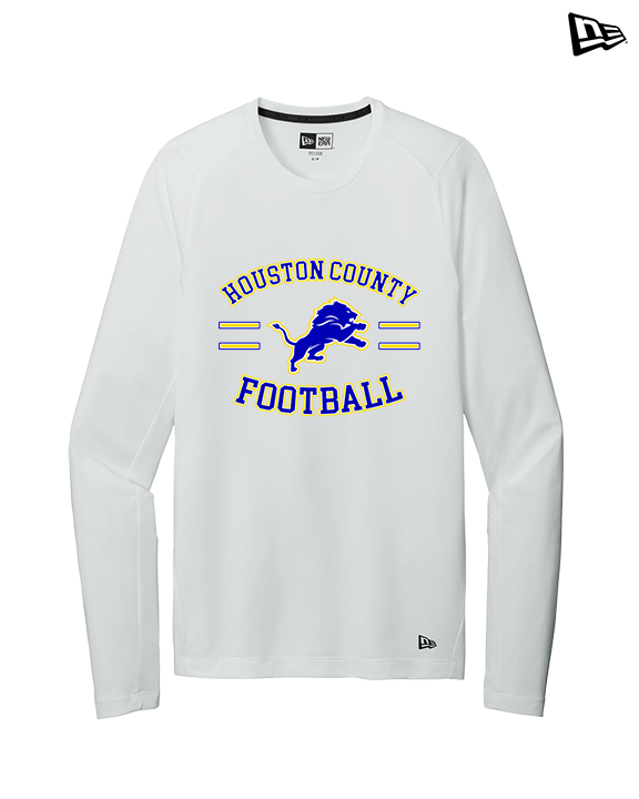 Houston County HS Football Curve - New Era Performance Long Sleeve