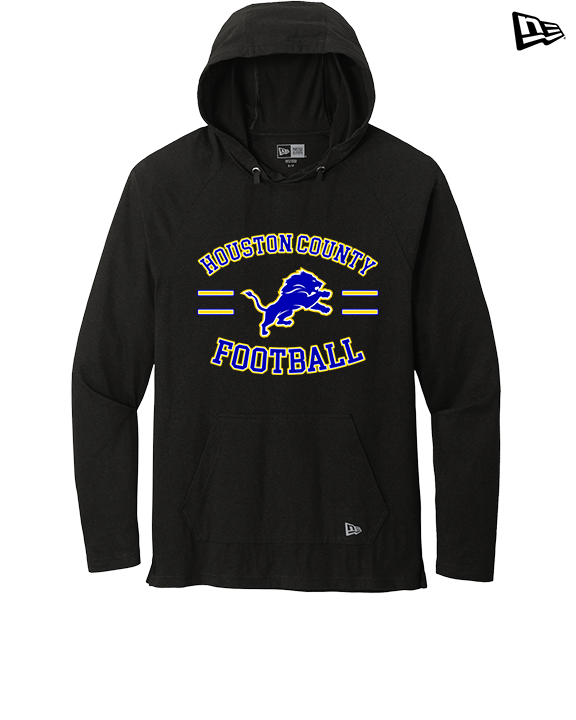 Houston County HS Football Curve - New Era Tri-Blend Hoodie