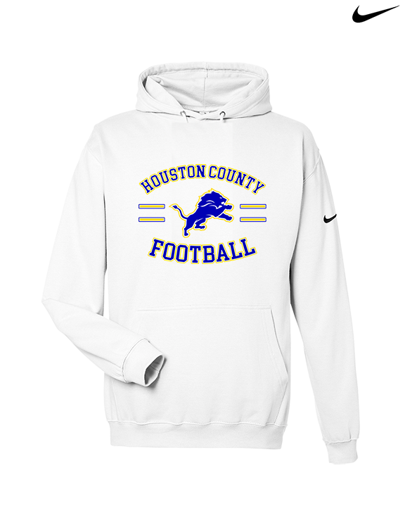Houston County HS Football Curve - Nike Club Fleece Hoodie
