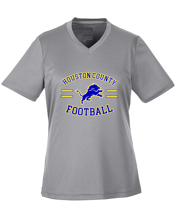 Houston County HS Football Curve - Womens Performance Shirt