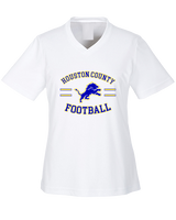 Houston County HS Football Curve - Womens Performance Shirt