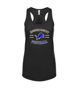Houston County HS Football Curve - Womens Tank Top