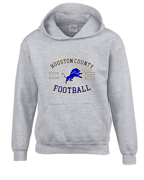 Houston County HS Football Curve - Youth Hoodie