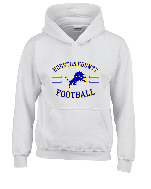 Houston County HS Football Curve - Youth Hoodie
