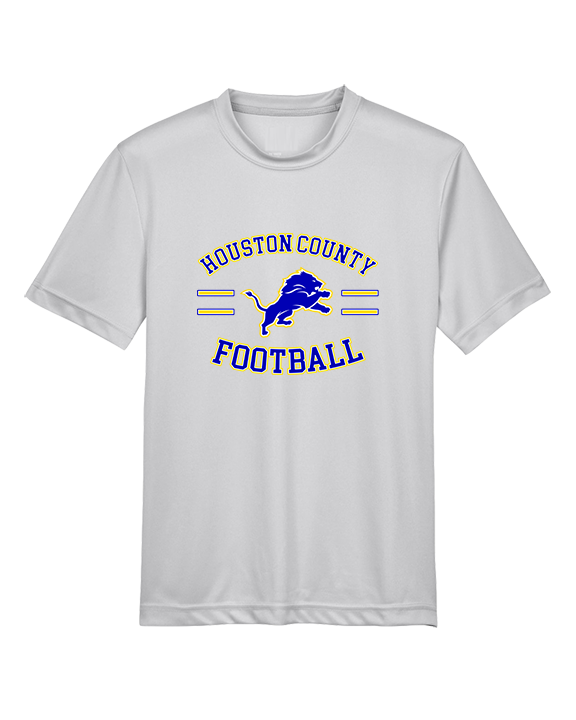 Houston County HS Football Curve - Youth Performance Shirt
