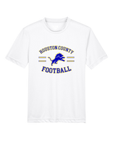 Houston County HS Football Curve - Youth Performance Shirt