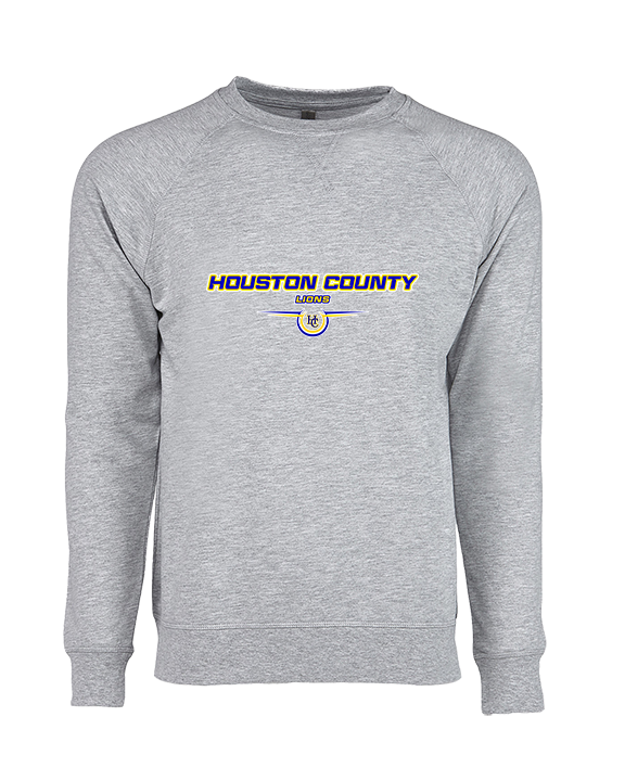 Houston County HS Football Design - Crewneck Sweatshirt